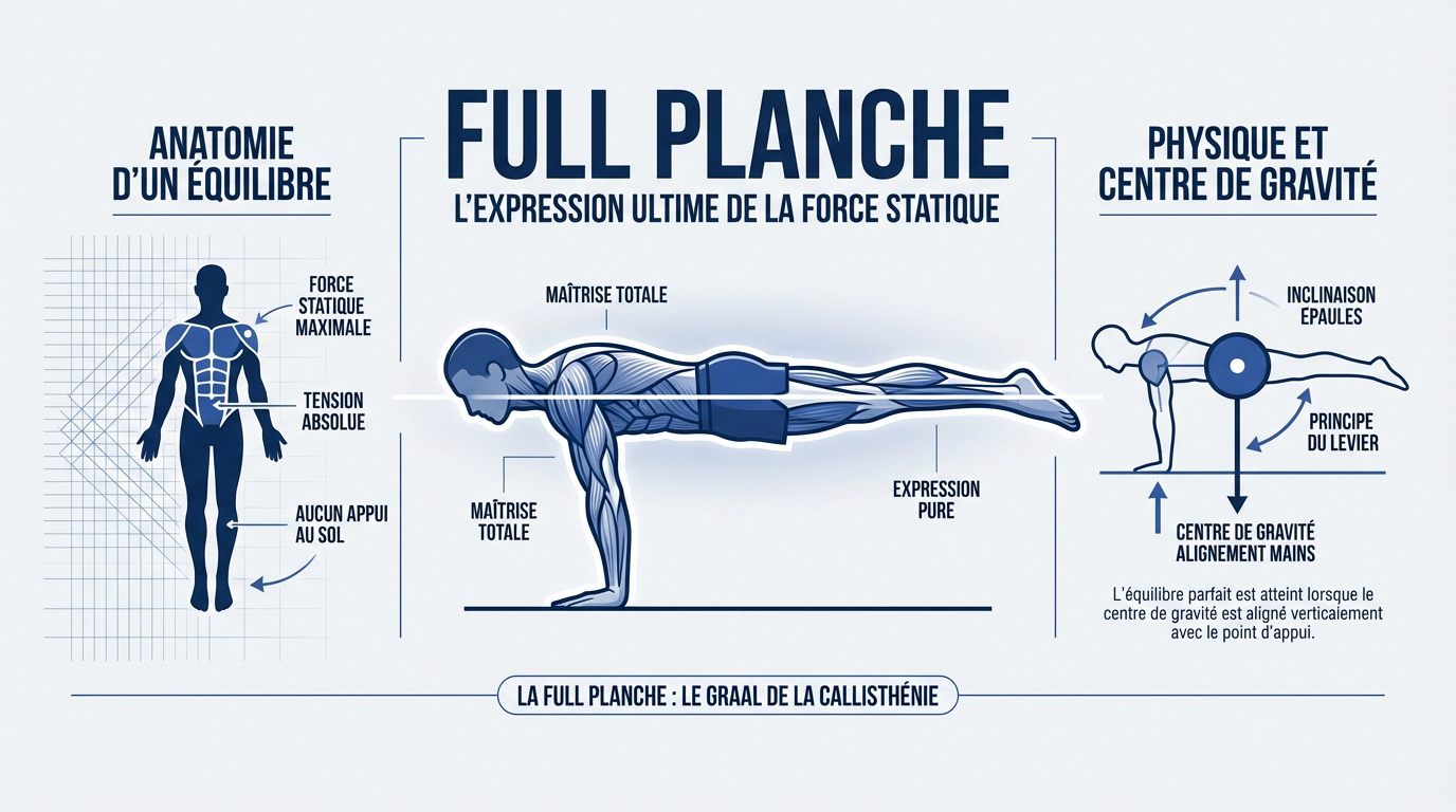 Analyse technique de la posture en full planche et alignement du corps